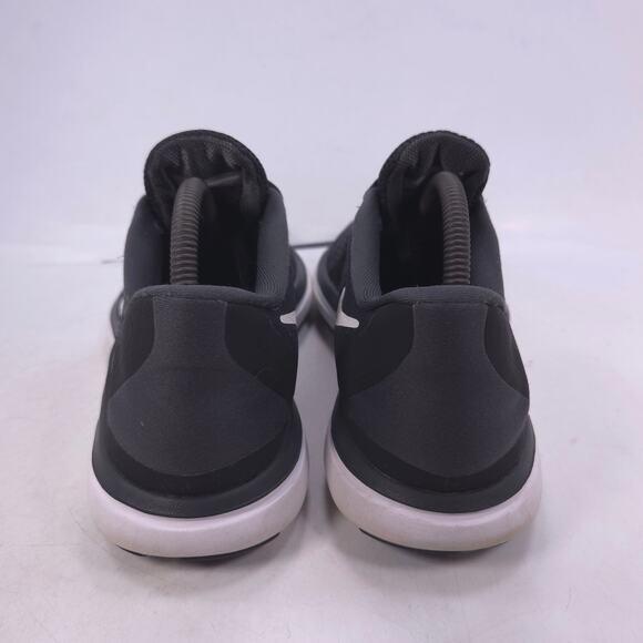Nike Flex 2017 Run Athletic Running Shoe Mens Size 8.5 898457-001 Black White - Picture 3 of 10